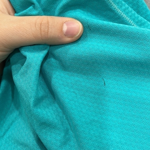 Lululemon Athletic Racerback Tunic Running Tennis Dress Sleeveless Tank Turquois - Picture 7 of 8